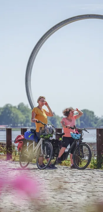L'Île de Nantes à vélo