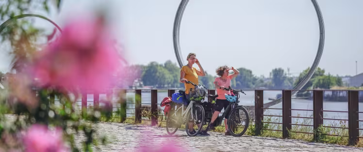 L'Île de Nantes à vélo