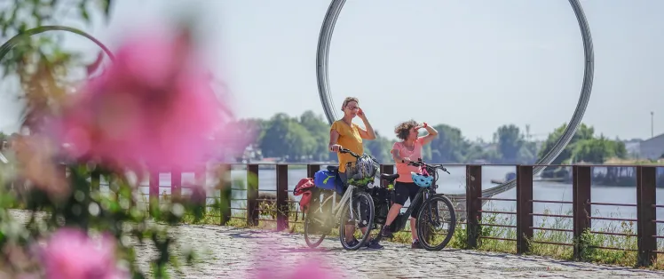 L'Île de Nantes à vélo