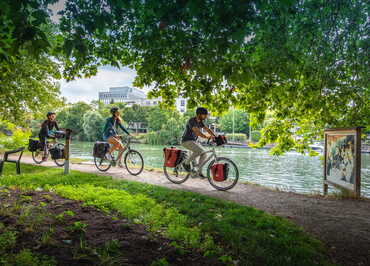 La seine best sale à vélo carte