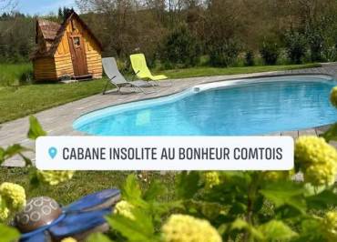 CABANE INSOLITE AU BONHEUR COMTOIS