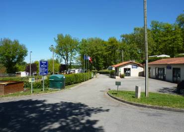 Entrée du Camping