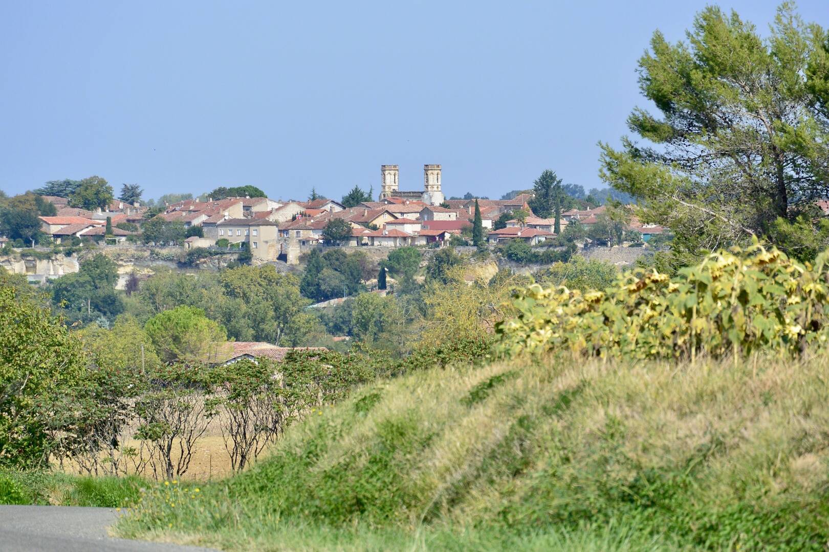 Vallée de la Baïse à vélo - parcours de Mirande à Trie-sur-Baïse