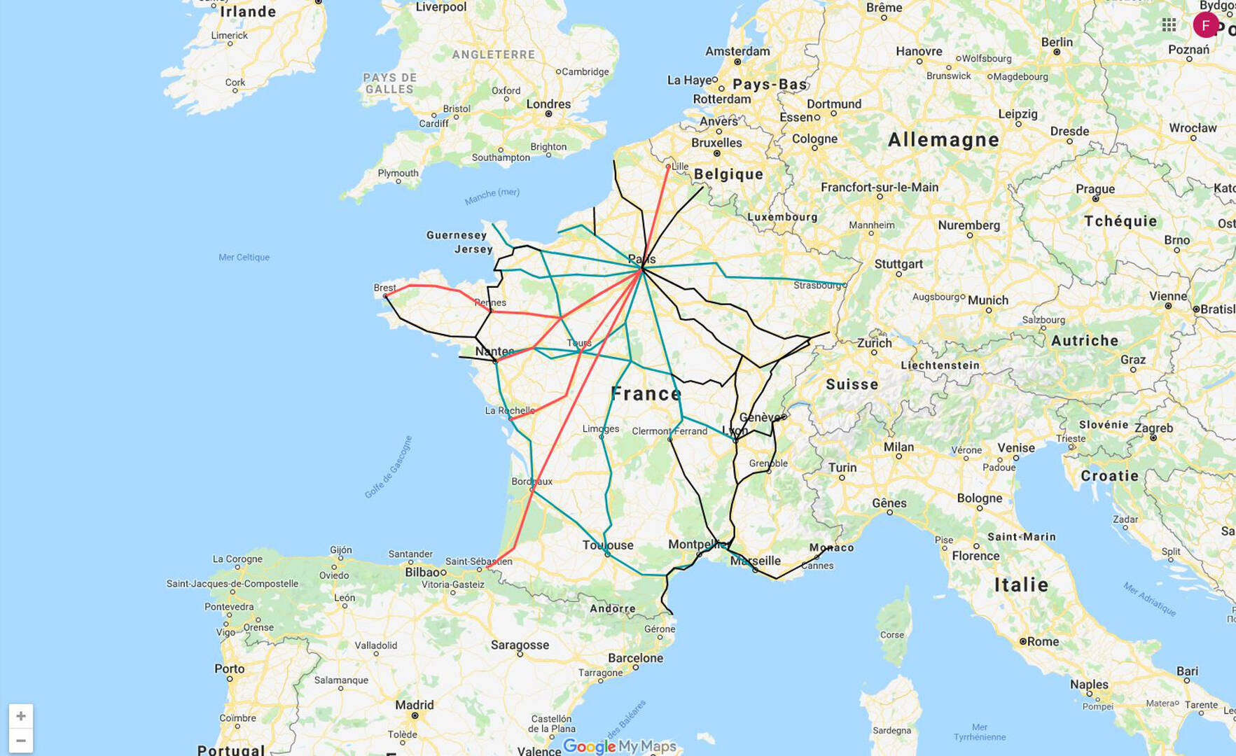 Peut on prendre un velo dans le discount tgv