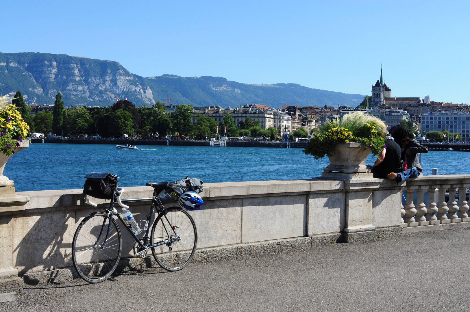 Itin raire v lo aux portes des Alpes Gen ve Vulbens ViaRh na