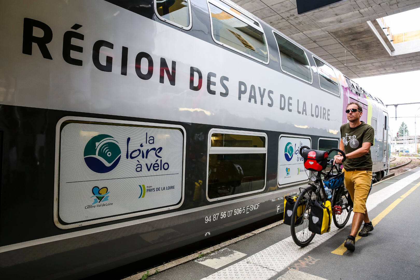 Le Train Loire V lo embarque gratuitement vos v los durant l t