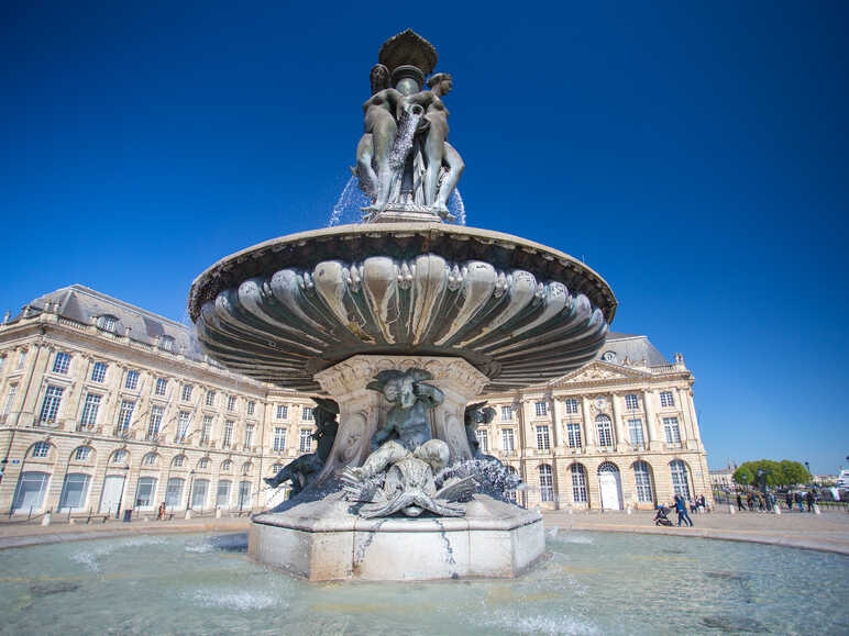 Fontaine des 3 grâces à Bordeaux